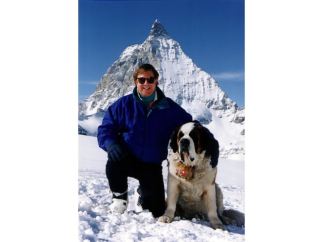 Bennie the St. Bernard