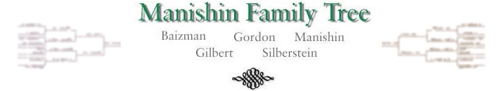 Manishin Family Tree